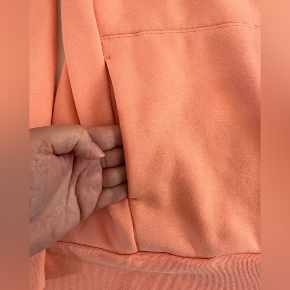 Fabletics Peach Zaylee Funnel Neck Long Sleeve Tunic size Small - Picture 8 of 12